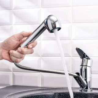 Смеситель для кухни BOOU B8282-8 хром